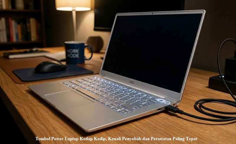 Tombol Power Laptop Kedap Kedip