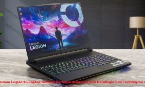 Lenovo Legion 9i, Laptop Gaming Pertama dengan Sistem Pendingin Cair Terintegrasi AI