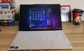 Review Lenovo Yoga Slim 7i Ultra Aura Edition untuk Produktivitas Premium